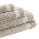100% egyptian cotton bath towel, beige 70*140 cm image number 3