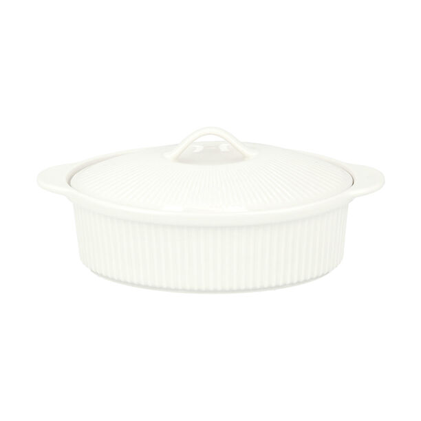 Oval Casserole With Ceramic Lid image number 1