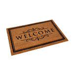 Pvc Backed Coir Mat Natural Painted 60*90 cm image number 0