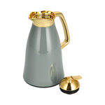 Dallaty vacuum flask chrome and grey 1L image number 3