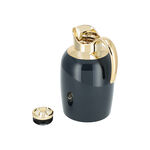 Dallaty steel vacuum flask navy blue/gold 1.3L image number 3