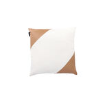 Cottage Cotton and Rexine Cushion 50 * 50 cm White image number 2