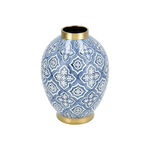Vase Blue Pattern With Gold 23 *23 * 31 cm image number 3
