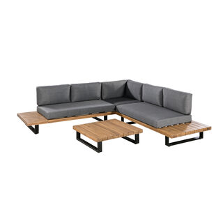 3 Piece Corner Sofa Set Baston 255*255*H67 cm