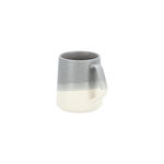 Porcelain mug shiny grey reactive glaze image number 2