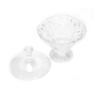 Rcr Laurus Crystal Candy Pot With Cover 180