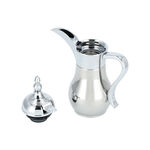 1Pc Steel Vacuum Flask Mini Traditional Silver image number 2