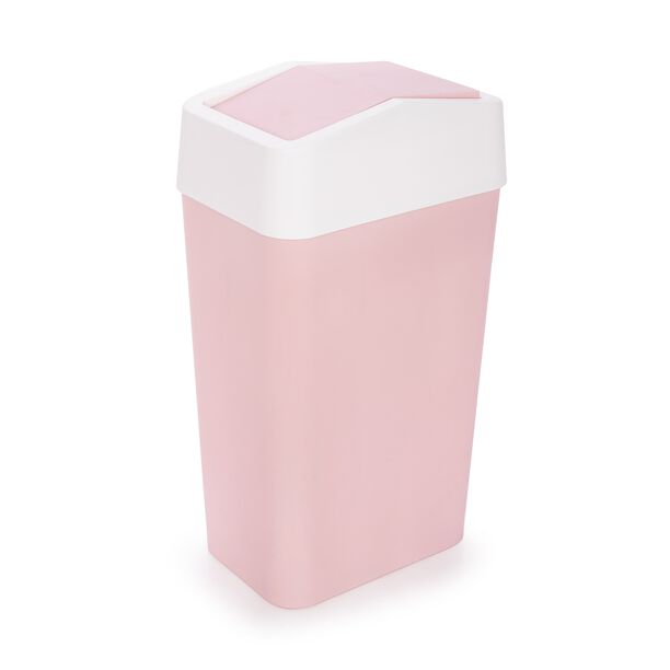 Waste Bin With Swing Lid Pink 9L image number 2