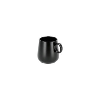 Dallaty porcelain matt black mug