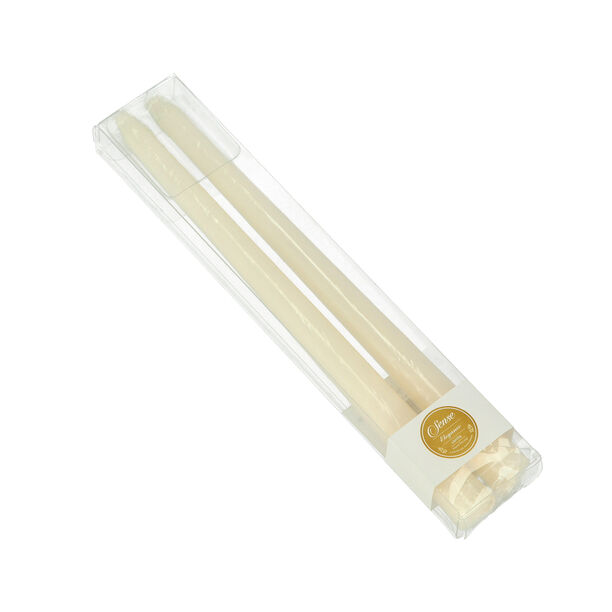 Ivory 2 Pcs Taper Scented Vanilla Candle image number 0