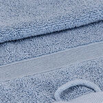Boutique Blanche blue cotton ultra soft hand towel 100*50 cm image number 1