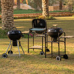 Square Trolly Grill In Black 18" image number 1