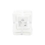 Cottage white 6 piece ultra soft towel set 50*100 cm image number 0