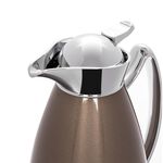Dallaty steel flask brown and chrome 1L image number 2