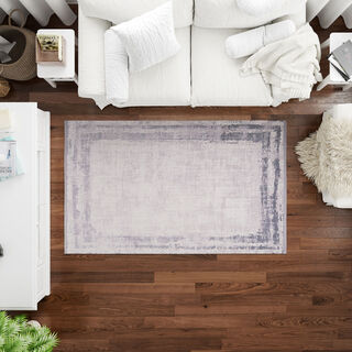 Cottage Carpet Silky Velvet 160X230 Cm Grey Border