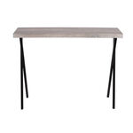 Brown wooden console table 100*25*80 cm image number 2
