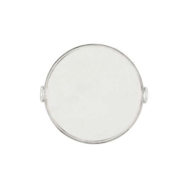Dallaty round serving tray plain nickel 36*36*6.5 cm image number 2
