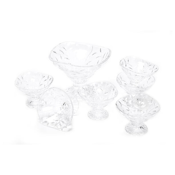 RCR glass bowl set 7 pcs image number 1