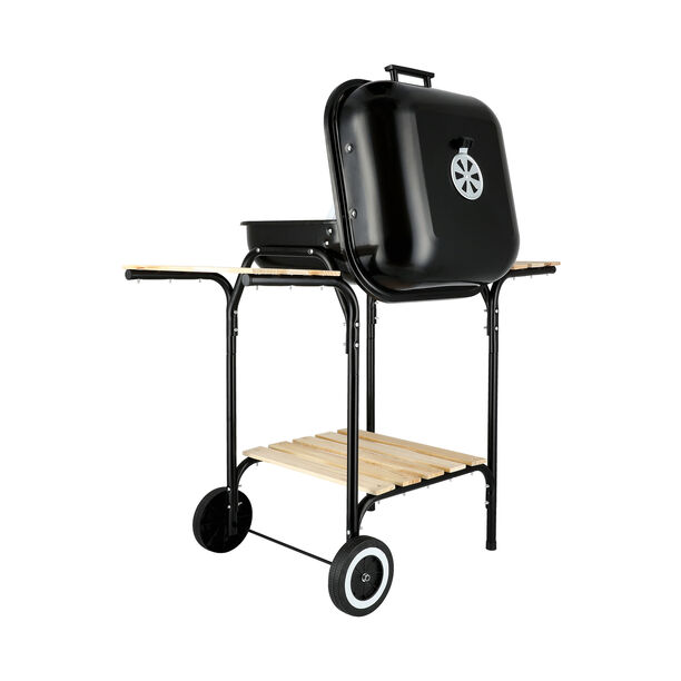Square Trolly Grill In Black 18" image number 7